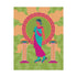 Roller Skating Grecian Goddess Art Print